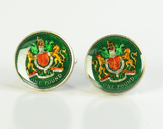 Pound Cufflinks Great Britain.United Kingdom