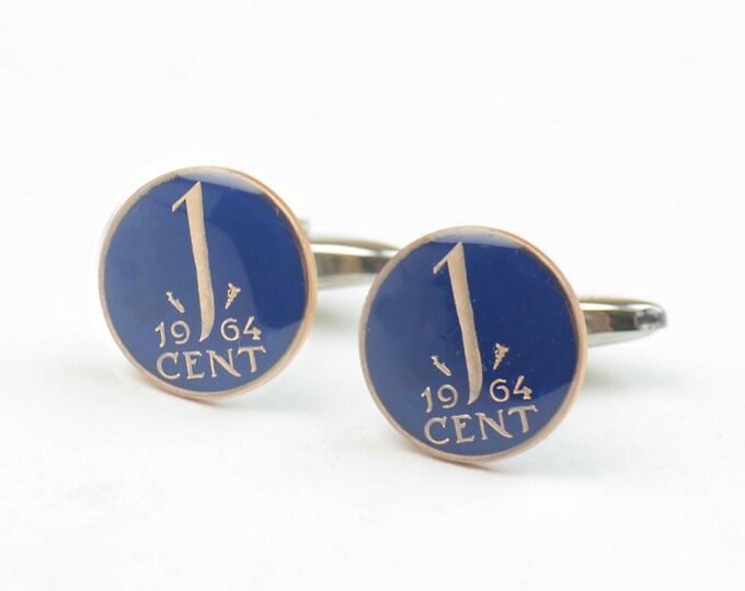Holland Netherlands Cufflinks Holland Coin Collector Gifts,Dad Coin Gift,Upcycled,mens gift accessories jewelry