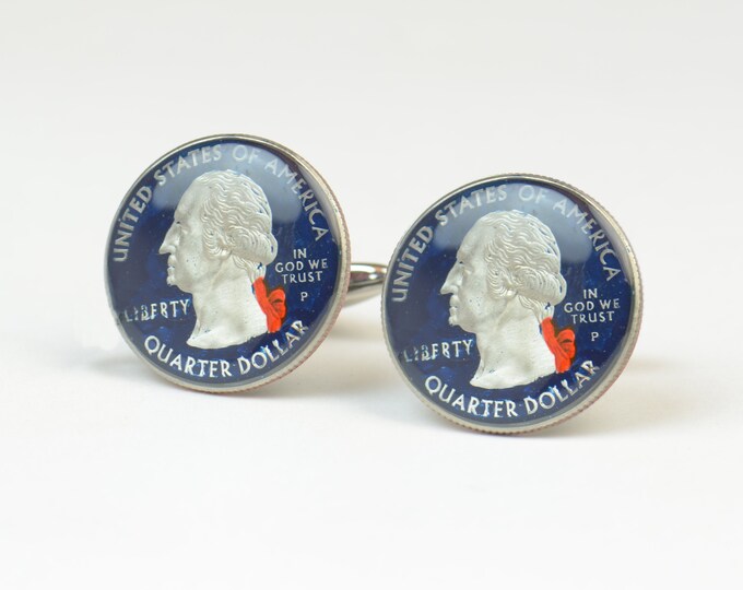 Cufflinks antique dollar United States Coin Collector Gifts,Dad Coin Gift,Upcycled,mens gift accessories jewelry