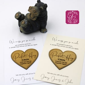 Pocket Hug Token totdat je iemand weer zien
