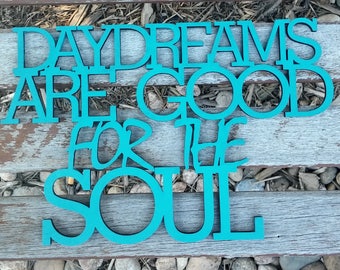 Inspirational Laser Cut Wood Wall Hanging. gift,painted any color