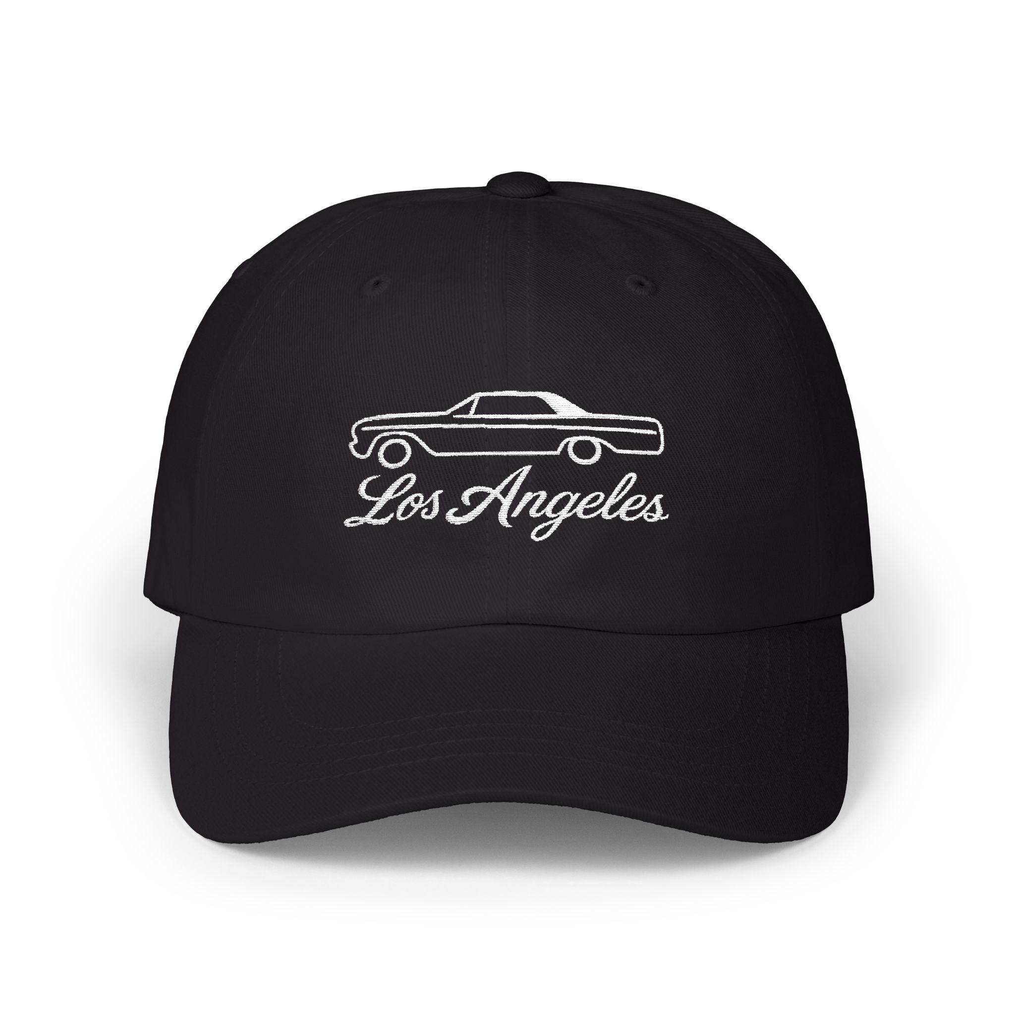 Casquette Brodée LOS ANGELES Verte Vintage - Coton Réglable Unisexe - Neuf Sans étiquette