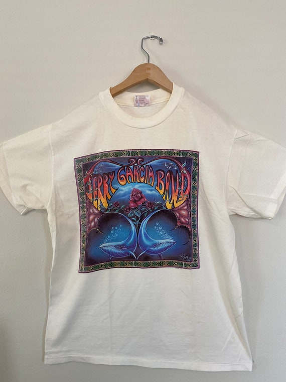1991 Vintage Jerry Garcia Band concert tour T-shirt | Etsy