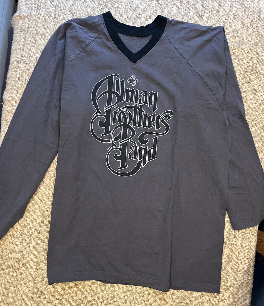 Vintage Allman Brothers Band Long Sleeved V Neck T Shirt - Etsy
