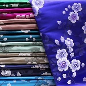 On sale,  18 Color Brocade satin fabric, jacquard fabric, Chinese style fabric, jacket dress fabric, by the yard