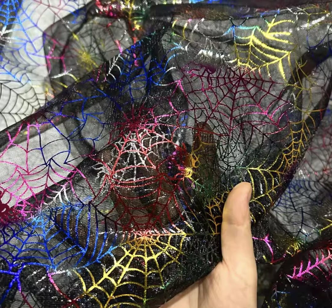 String Mesh Decor Hot-stamping Style Mesh Fabric, Wedding Drawstring Bag Fabric, Colored ...
