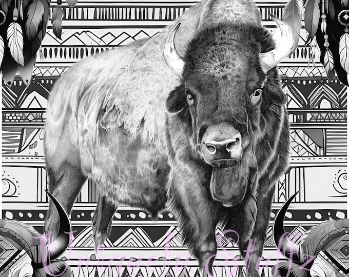 Hamilton and the Dreamcatchers - Seamless Pattern