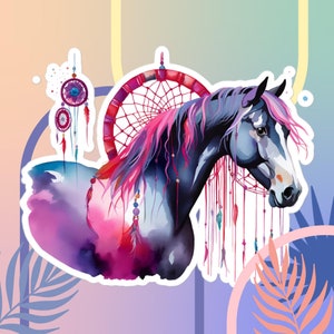 Beautiful Horse #8 - Bubble-free stickers