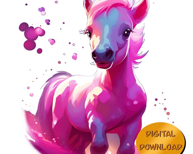 Pinky the Pink Foal