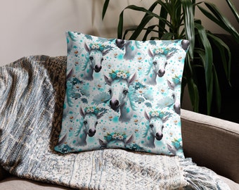Aqua Foal Basic Pillow