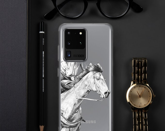 The Barrel Racer Clear Case for Samsung®