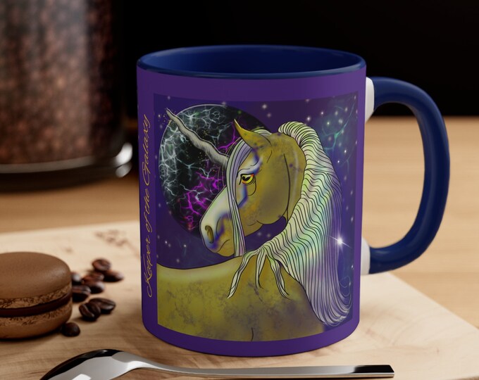 Keeper of the Galaxy ~ Accent Coffee Mug, 11oz