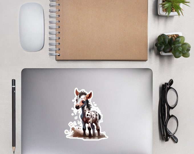Appaloosa Foal Bubble-free stickers