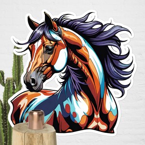Beautiful Horse #3 - Bubble-free stickers