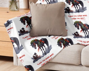 Love the Giver Sherpa blanket