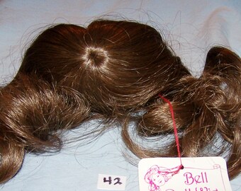Vintage NIB Bell Doll Wig-13-14 inch-Melanie-Carrot Red-Modacrylic Fiber-Lot 31