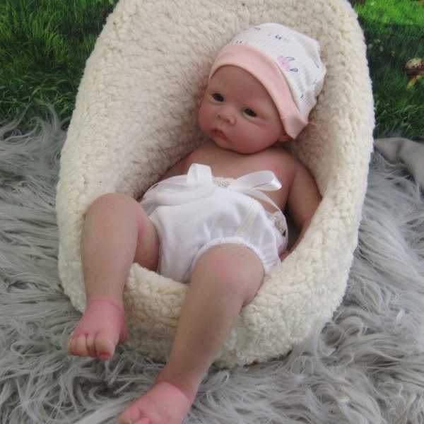 Soft, wobbly, silicone baby full bodied. So adorable! Meet Jessie.