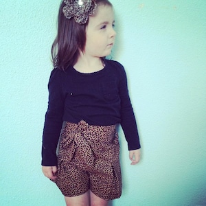 Pleats & Thank You Shorts: Infant, Baby and Toddler 0/3 - 4T PDF pattern