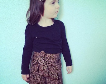 Pleats & Thank You Shorts: Infant, Baby and Toddler 0/3 - 4T PDF pattern