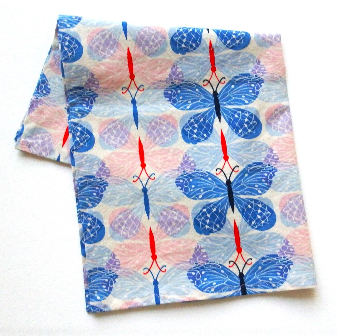 Butterfly Boarder Handkerchief