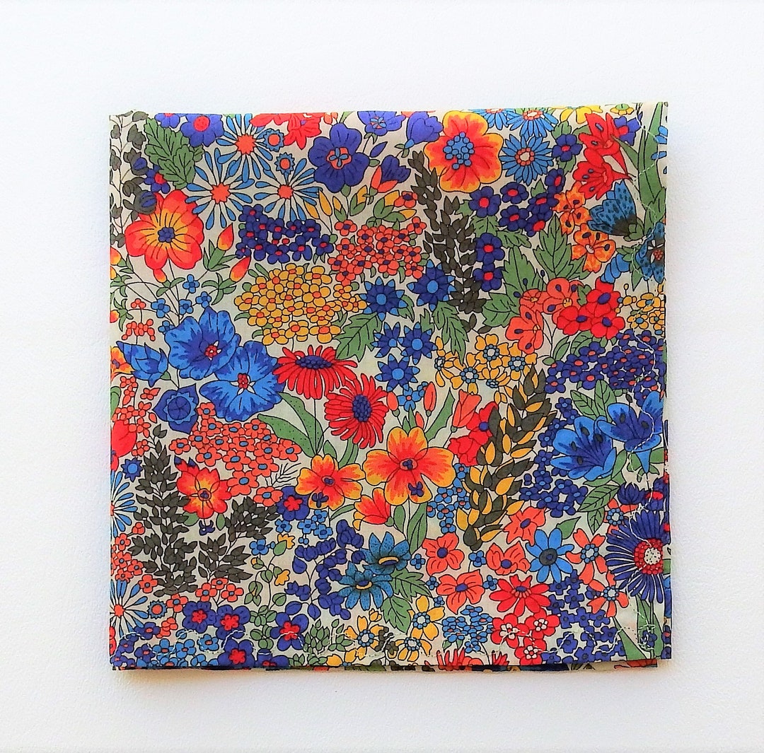 Liberty of London Handkerchief Flower Garden Gifts for Etsy