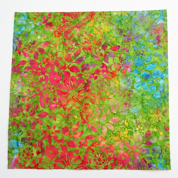 Mens Mustard /& Lilac Batik Design Cotton Handkerchief Pocket Square Hankie Hanky