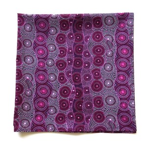 Purple Bandanas, 22 Square Scarf, Australian Cotton Fabric ...