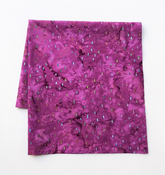 Batik Bandana Magenta 22 Square Hand Dyed Cotton - Etsy