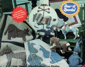 Farm-Style Weathervanes Book 2 Bunnies, Horse, Gingham Dog, Manor Collie NOS