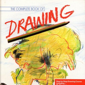The Complete Book Of Drawing Printed in Italy Crescent Books Hardcover