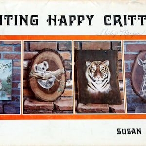 Scheewe Presents Painting Happy Critters Vol.9 Koala, Giraffe, Tiger, Pig, Panda