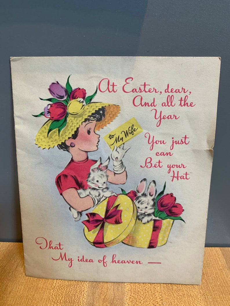 Vintage Easter Greeting Cards USED Set of 3 1940\u2019s 1950\u2019s Easter  Cards Wife Peacock Angels Church Retro Holiday Displays Crafting Holidays  Home & Living Ornaments & Accents brainchild.net