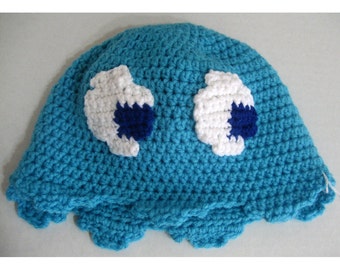 Peach Beanie Style Video Game Ghost Hat