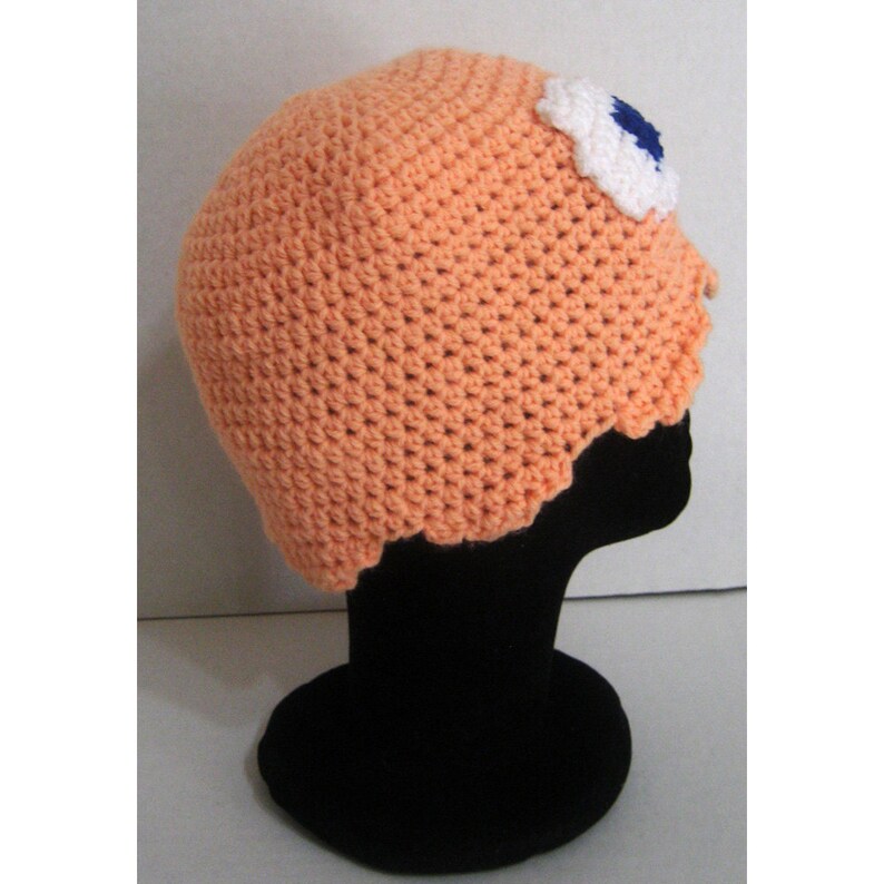 Peach Beanie Style Video Game Ghost Hat