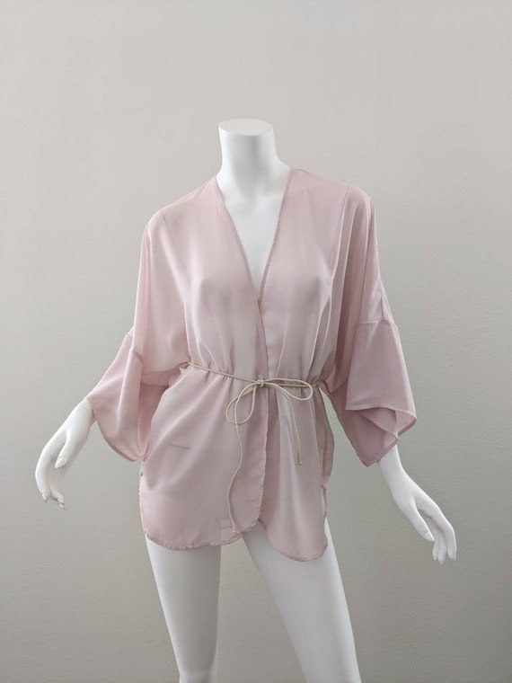 Pink sheer cover up Clearance