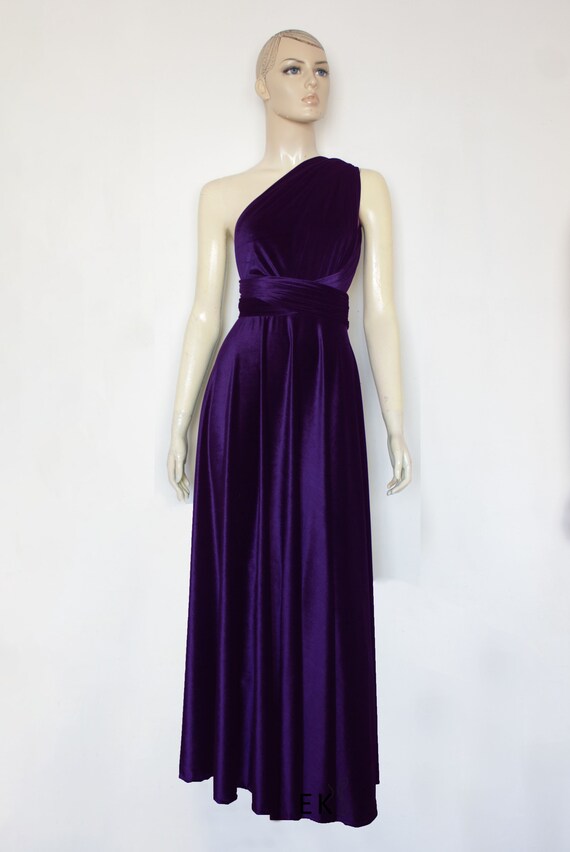 plum infinity dress