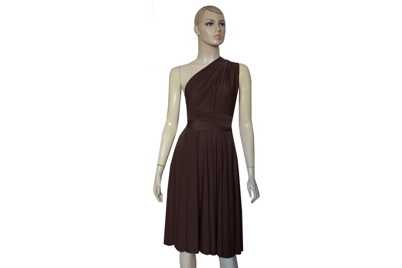 Dark Brown Bridesmaid Dresses