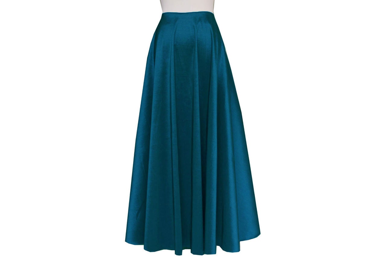 long evening taffeta skirts
