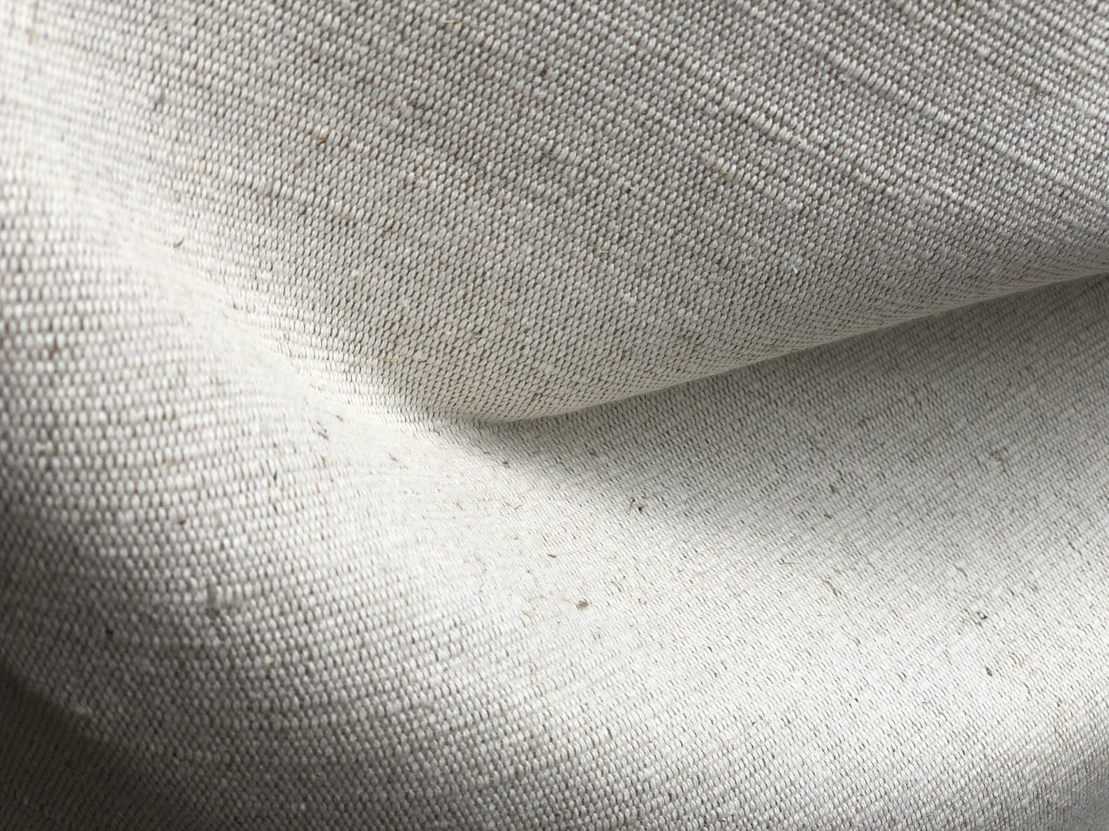 Heavy upholstery linen cotton blend fabric Linen by the yard Etsy