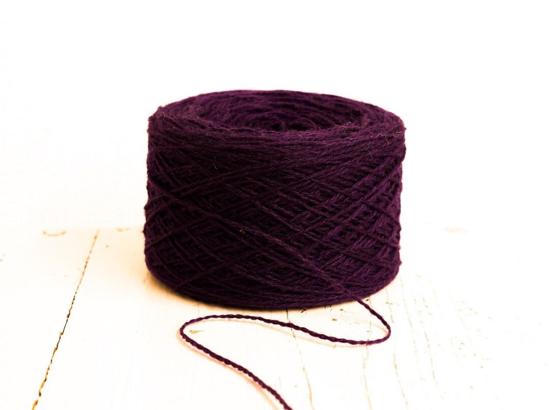 Raisin New Zealand Wool Yarn - Fingering Weight, 100g - Etsy