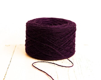 Raisin New Zealand Wool Yarn - Fingering Weight, 100g