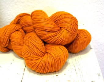 Fil mélangé 60 % laine PO couleur citrouille, 100 g/3,5 oz. Fil de sport doux pour enfants, vêtements pour femmes à tricoter, crochet, décoration d'intérieur