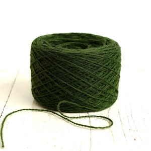 Filato di lana verde scuro per lavorare a maglia - 100 g/3,50 oz. - Lana per calzini della Nuova Zelanda - Lana per uncinetto - Filato di lana per lavorare a maglia calzini - 360 colori