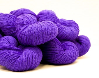 Royal Purple New Zealand Wool Fingering Yarn - 500g