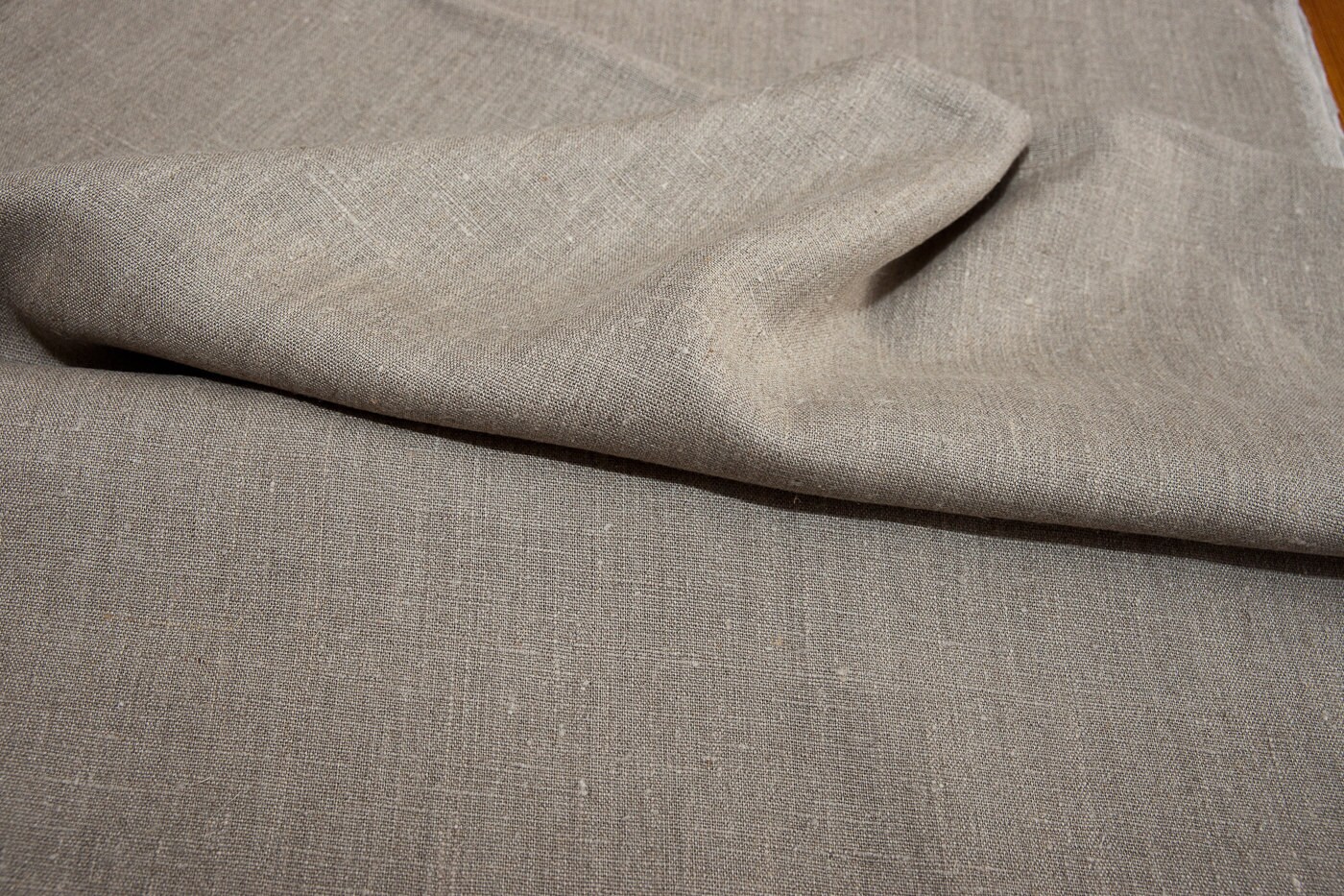 Heavy weight upholstery linen fabric 100 natural linen Etsy
