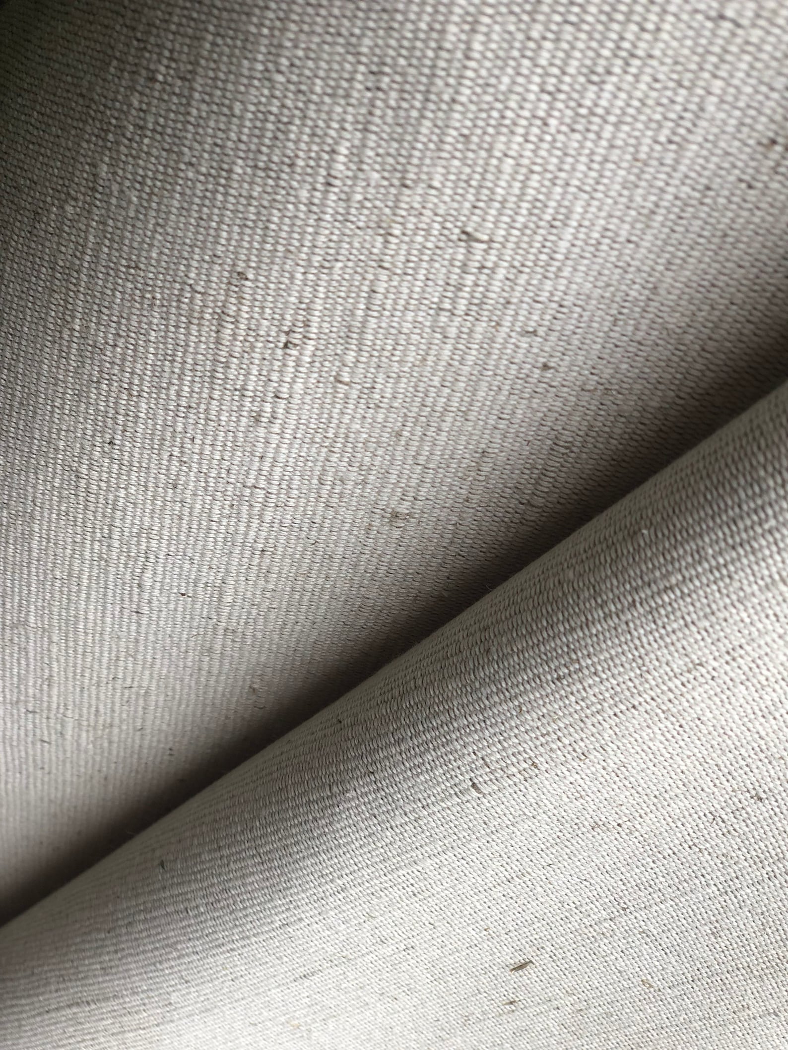 Heavy upholstery linen cotton blend fabric Linen by the yard Etsy