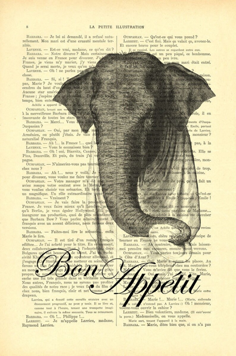 Bon Appetit Print Bon Appetit Sign Paris French Quote Print - Etsy