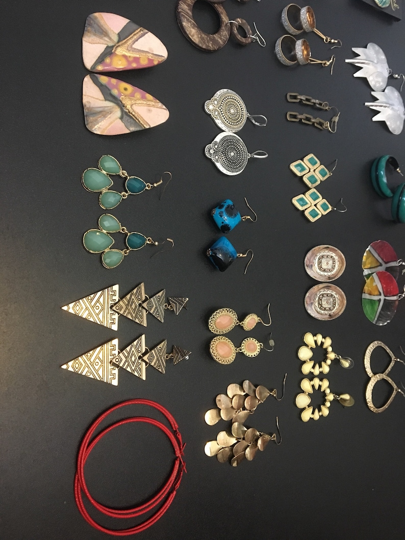 Vntage Earrings LOT Huge Variety 32 Pairs Total 4.28.1