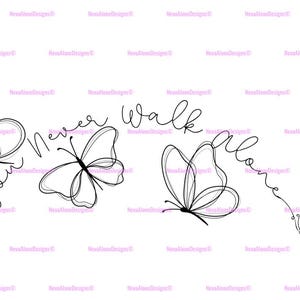 You Never Walk Alone Bangtan Inspired .svg file