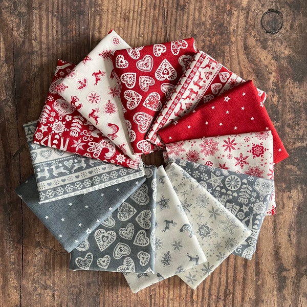 Scandi 2023 - Fat Quarter Bundle (12 pcs)